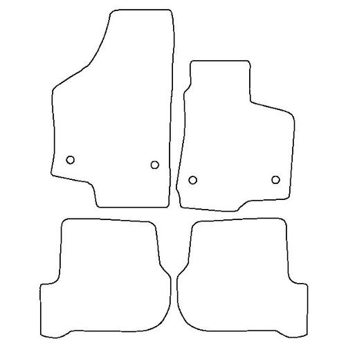 Tailored Car Mats Seat Leon Mk2 (inc Cupra / R & FR)