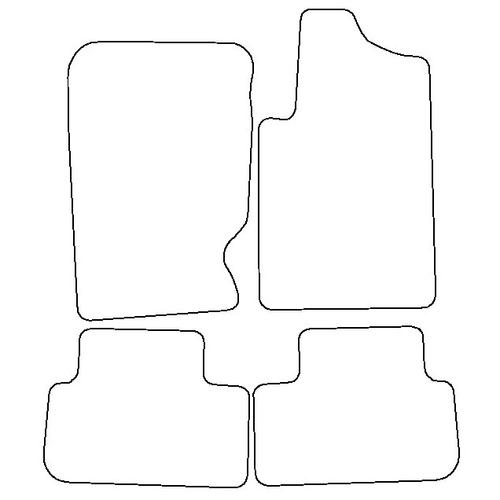 Tailored Car Mats SsangYong Rexton Automatic