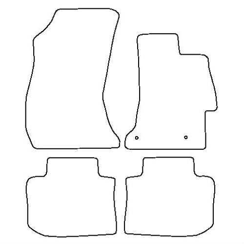 Tailored Car Mats Subaru Impreza 4dr