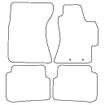 Tailored Car Mats Subaru Impreza Saloon