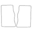 Tailored Car Mats Triumph TR2 / TR3 / TR3A / TR3B