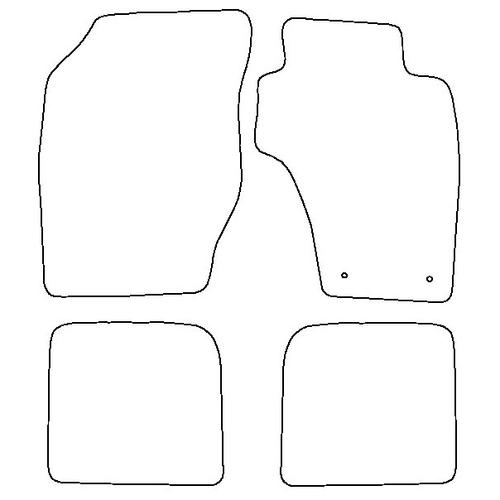 Tailored Car Mats Toyota Rav-4 1st Generation 3dr