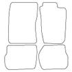 Tailored Car Mats Toyota Celica GT4 4WD (Not Flip-Up Lights)