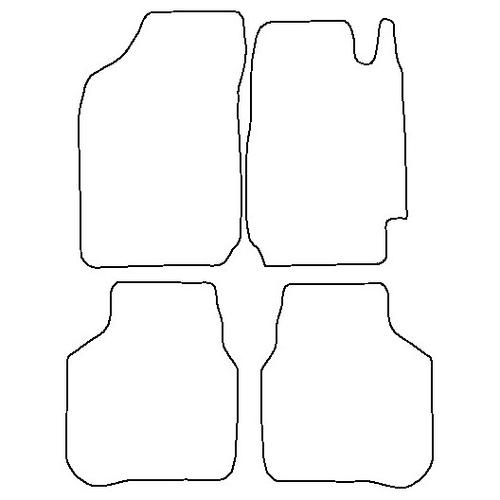 Tailored Car Mats Toyota Corolla 5dr