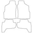 Tailored Car Mats Toyota Land Cruiser Colorado 5dr
