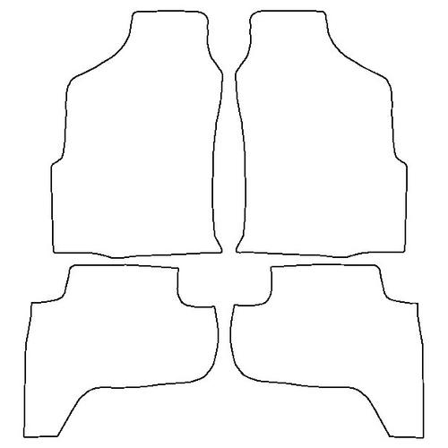 Tailored Car Mats Toyota Land Cruiser Colorado 5dr