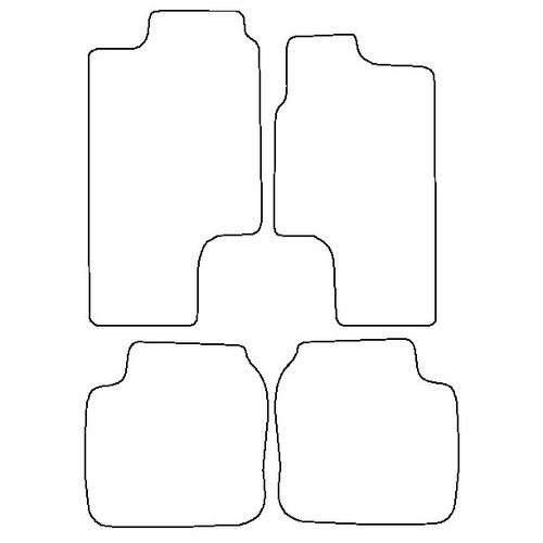 Tailored Car Mats Toyota Corolla RWD Coupe