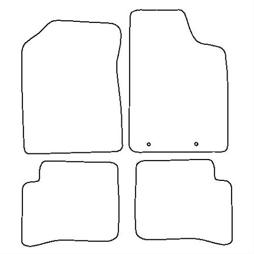 Tailored Car Mats Toyota Yaris 5dr