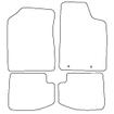 Tailored Car Mats Toyota Yaris 3dr