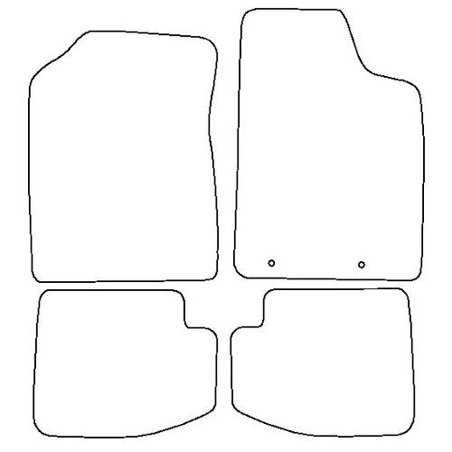 Tailored Car Mats Toyota Yaris 3dr