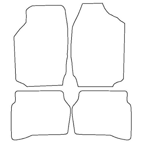 Tailored Car Mats Toyota Corolla 3dr