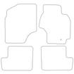 Tailored Car Mats Toyota Rav-4 1st Generation 5dr