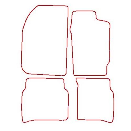 Tailored Car Mats Toyota Celica GT4 4WD (Flip Up Lights)