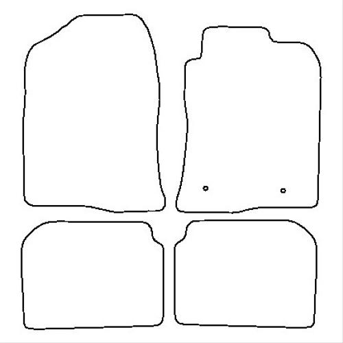 Tailored Car Mats Toyota Avensis