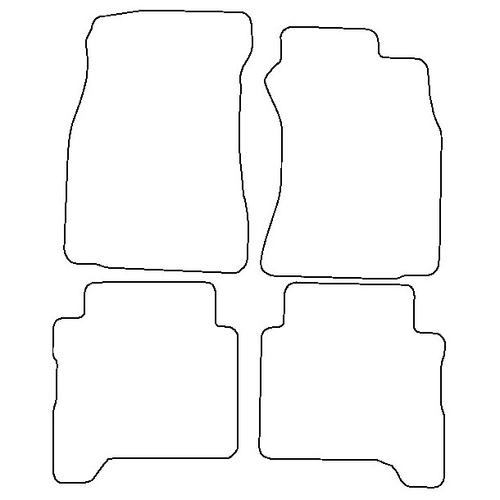 Tailored Car Mats Toyota Hilux Doublecab