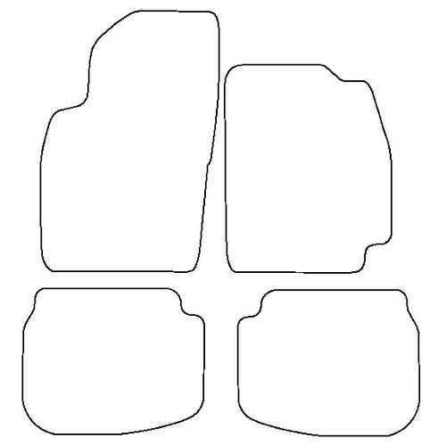 Tailored Car Mats Toyota Paseo