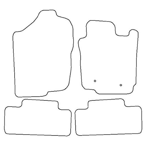 Tailored Car Mats Toyota Rav-4 3rd Generation