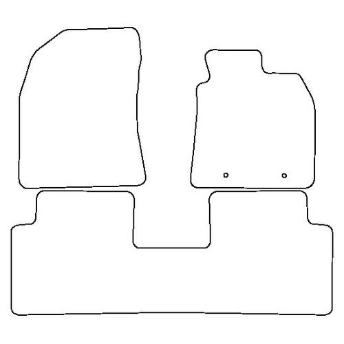 Tailored Car Mats Toyota Avensis (Eyelets)