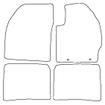 Tailored Car Mats Toyota Prius