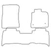 Tailored Car Mats Toyota Land Cruiser V8