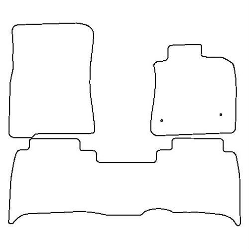 Tailored Car Mats Toyota Land Cruiser V8