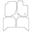 Tailored Car Mats Toyota Hilux Doublecab