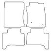 Tailored Car Mats Toyota Land Cruiser