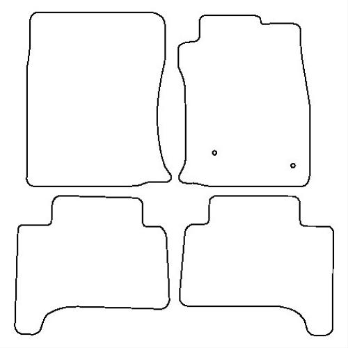 Tailored Car Mats Toyota Land Cruiser