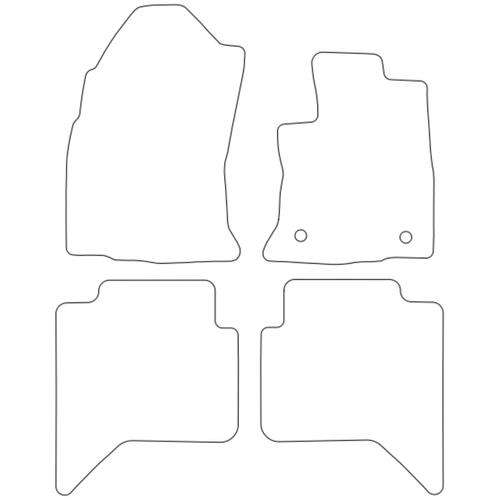Tailored Car Mats Toyota Hilux Doublecab