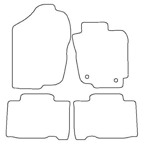 Tailored Car Mats Toyota Rav-4 Hybrid (XA40) Facelift