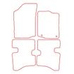 Tailored Car Mats Toyota Aygo (Two Fixings Driver)