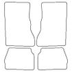 Tailored Car Mats Toyota Celica Liftback Manual RA40