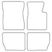 Tailored Car Mats Toyota Crown Super Saloon Auto S110