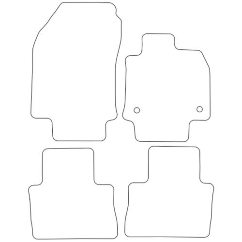 Tailored Car Mats Toyota Rav-4 Hybrid (XA50)