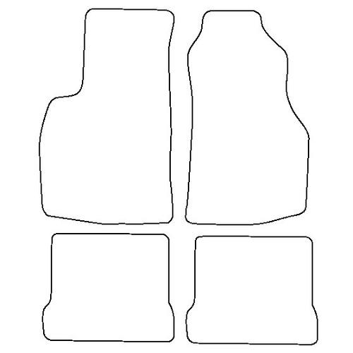 Tailored Car Mats Volkswagen Golf Mk1 Cabriolet