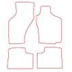 Tailored Car Mats Vauxhall Calibra / Cavalier 4X4 Turbo