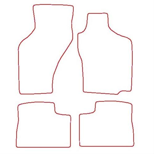 Tailored Car Mats Vauxhall Calibra / Cavalier 4X4 Turbo
