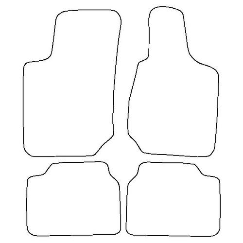 Tailored Car Mats Vauxhall Tigra (Automatic)