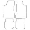 Tailored Car Mats Volvo 480+Es