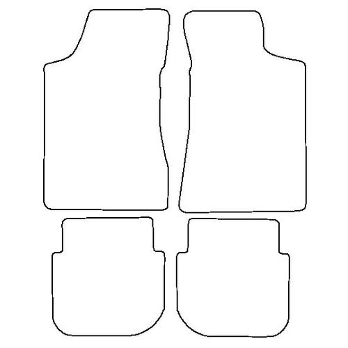 Tailored Car Mats Volvo 480+Es