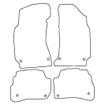 Tailored Car Mats Volkswagen Passat Stud Fixing