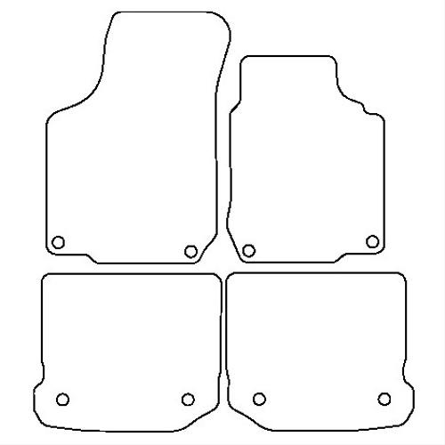 Tailored Car Mats Volkswagen Golf Mk4