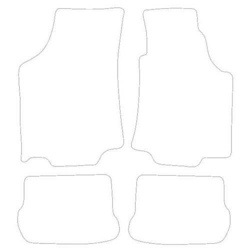 Tailored Car Mats Volkswagen Golf Mk3 (with Footrest)
