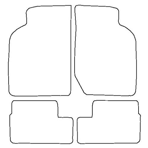 Tailored Car Mats Vauxhall Astra Mk1