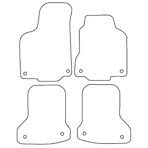 Tailored Car Mats Volkswagen Polo 3