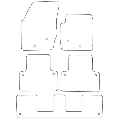 Tailored Car Mats Volvo XC90 7-Seater (MPV)