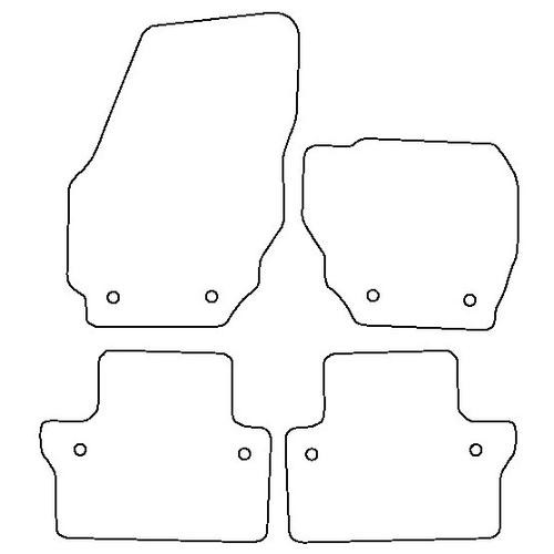 Tailored Car Mats Volvo XC70