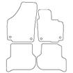 Tailored Car Mats Volkswagen Golf Plus (Round Stud Fixings)