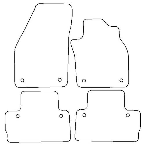 Tailored Car Mats Volvo C30 Automatic