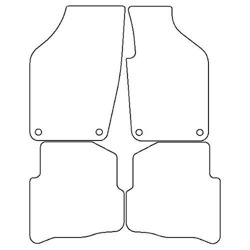 Tailored Car Mats Volkswagen Polo 4